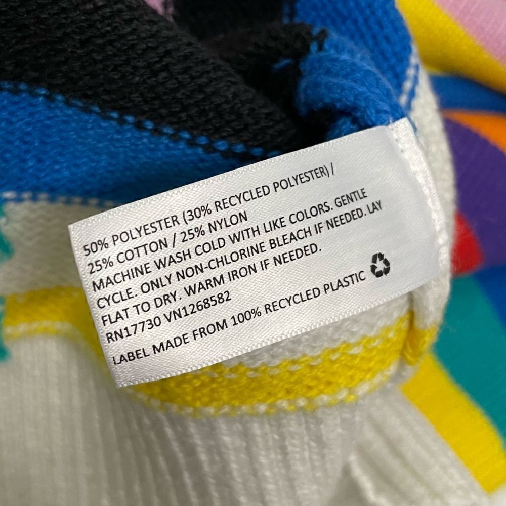 LEGO X Target Mix Stripe Sweater Multicolored Mock Neck - Picture 6 of 10